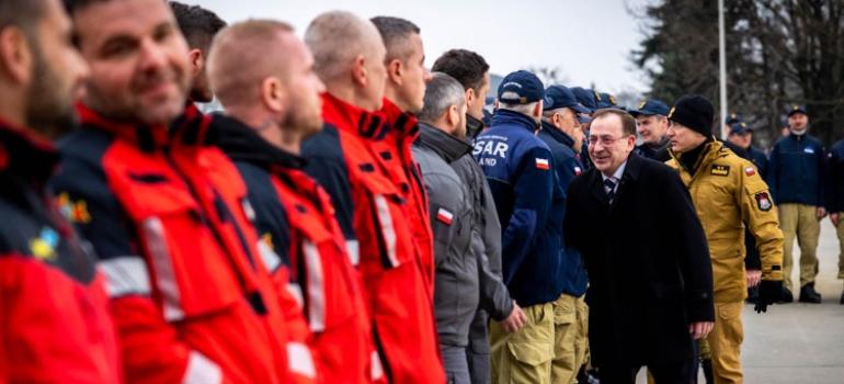 Polscy strażacy powrócili z misji w Turcji
