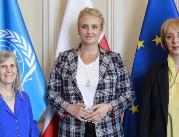 Minister Katarzyna Sójka spotkała się z dyrekcją...